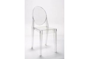 ALICE Cafe/Dining Chair (Clear)