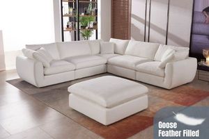 Sofa & Lounge Chairs: FAIRBANKS Goose Feather Filled Modular Sofa Range
