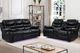 MODENA Reclining Sofa Range with LED & Speaker (Black)