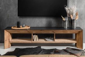 BETA 2.4M Reclaimed Pine Wood Entertainment Unit