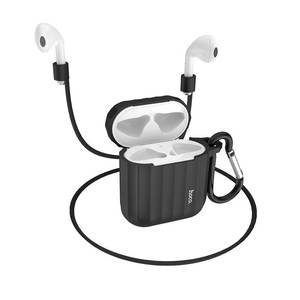Airpods Cases: HOCO Airpods Case Silcone Cover Protection Skin | WB10 for AirPods 1 & 2