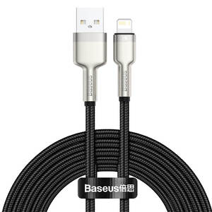 BASEUS 2M USB to Lightning Charging Cable (2.4A) | Cafule Metal Series iPhone Fa&hellip;