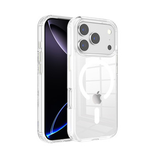 Iphone Cases: iPhone 17 Pro Max Case - Magnetic MagSafe Clear Case