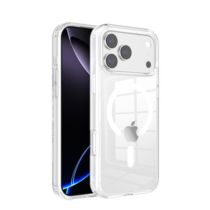 Iphone Cases: iPhone 17 Pro Case - Magnetic MagSafe Clear Case