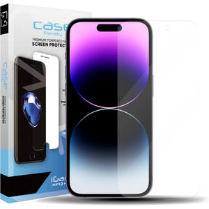 Iphone Screen Protectors: iPhone 14 Pro Max Glass Screen Protector Anti Glare | Case Friendly