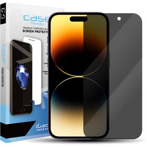 iPhone 14 Pro Glass Screen Protector Privacy Tint | Case Friendly