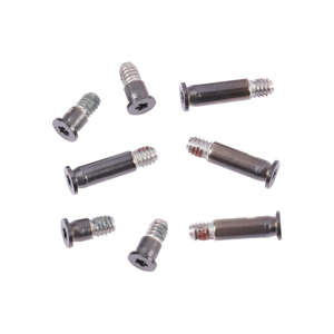 Macbook 11 Parts: Macbook Pro 14"/16" A2442/ A2485/ A2918/A2779/ A2992/ A2780/ A2991 8 Piece Lower Case Bottom Screws Set - Silver (2021-2023)