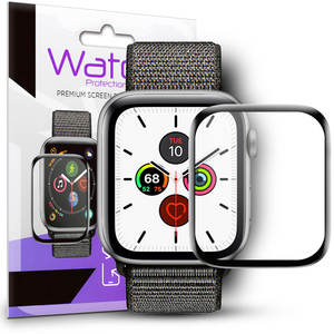Apple Watch 44mm Screen Protector | 3D Hybrid Glass Full Coverage (For Series 4, 5, 6 & SE)