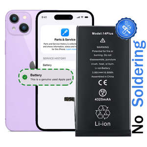 iPhone 14 Plus Diagnostic Replacement Battery | 4323mAh Zero Cycle | No Warning Messages