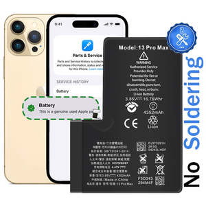 Iphone Batteries: iPhone 13 Pro Max Diagnostic Battery with Pulled Chip | 4352mAh Zero-Cycle Replacement