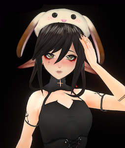 Beret: Floppy Bunny Ear Beret