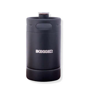 2L INSULATED Mini Keg - Double Wall BLACK