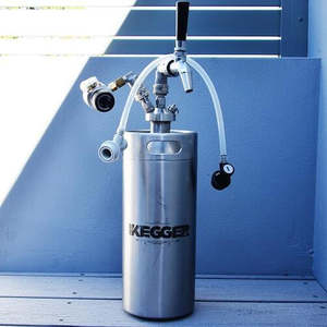 4L > 23L Premium Add on Kit - Stainless Tap, Mini Keg, Tap, Reg, SS Adapter, Tra&hellip;