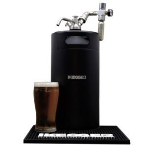 iKegger 2.0 Mini Keg System | Push Button Tap | Dual Gas Reg | Any Drink!