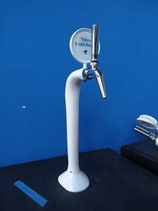 Accessories For Specials: 2nd Hand Single Tap Cobra Tower (no tap or badge holder) - White - 2nd Hand