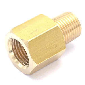 Spare Parts: 1/8 NPT male to M8 / 8mm Female Brass Adapter