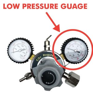 Spare Parts: 2nd hand Replacement Low or High  Pressure Gauge for co2 Regulator