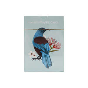 Puzzles And Games: Kiwiana Playing Cards Tūī with Pōhutukawa