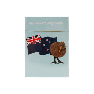 Puzzles And Games: Kiwiana Playing Cards Kiwi Flag