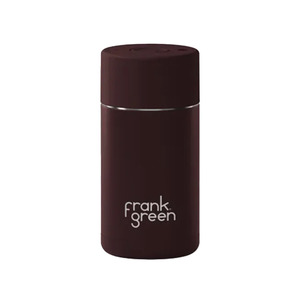 Reuseable Cups: Frank Green Ceramic Reusable Cup 12oz Chocolate