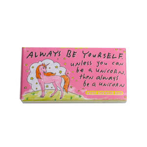 Rainbows And Unicorns: Blue Q Chewing Gum Always Be a Unicorn