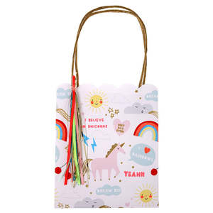 Rainbows And Unicorns: Meri Meri Gift Bag Unicorn