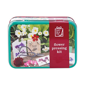 Botanical: Gift in a Tin Flower Pressing Kit