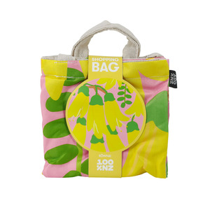 Botanical: 100%NZ Shopping Bag Bright Kowhai