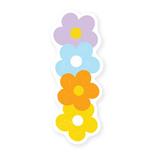 Botanical: Iko Iko Cut Out Bookmark Flower Tower