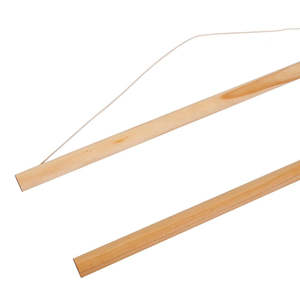 Iko Iko Wooden Poster Hanger Kit 62cm Wall Planner