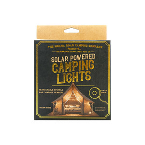 Decor: Moana Road Camping Lights Solar Powered Warm White