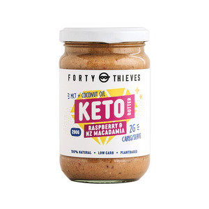 Forty Thieves: Forty Thieves Keto Nut Butter Raspberry 290g