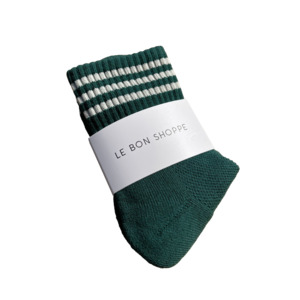 Le Bon Shoppe Girlfriend Socks Hunter Green