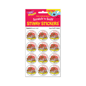 Sticker Sheets: Stinky Stickers Super Stuff Spaghetti scent