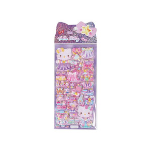 Sticker Sheets: Hello Kitty Puffy Dress Up Stickers Assorted