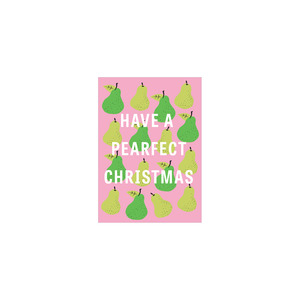 Mini Christmas Cards: Iko Iko Mini Christmas Card Pearfect