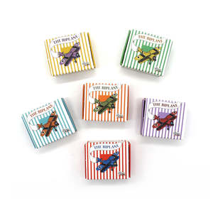 The Biplane Tiny Tin Plane Assorted