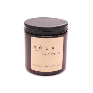 Handmade: Nola Candle 400g Lily and Cypress