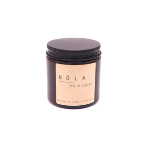 Handmade: Nola Candle 100g Lily and Cypress