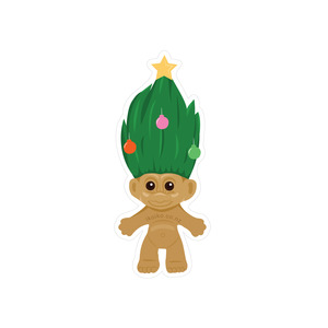 Christmas Merriment: Iko Iko Fun Size Sticker Christmas Troll