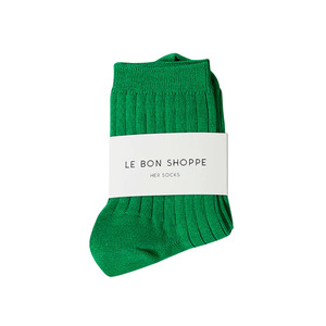 Summer Is Coming: Le Bon Shoppe Her Socks Kelly Green