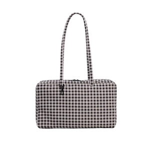 Back To School 1: Baggu Medium Nylon Bowler Bag Gingham