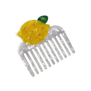 Fun Accessories: Antigone Stevie Comb Lemon