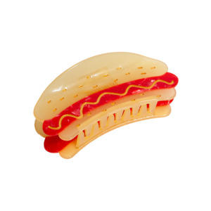 Fun Accessories: Eat My Socks Hair Claw Hotdog