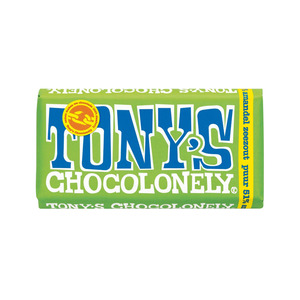 Tony's Chocolonely 180g Dark Chocolate Almond Sea Salt