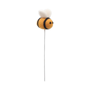 Felt: Felt Bee on Stick