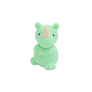 Iwako Eraser Green Rhinoceros