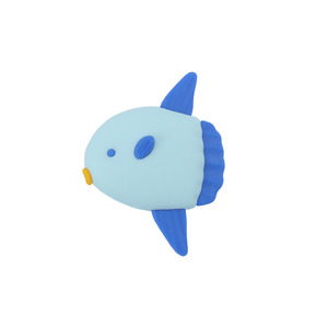 Iwako Eraser Blue Sunfish