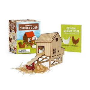 Wooden And Tin Toys: Desktop Chicken Coop