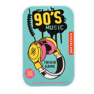 Kikkerland 90’s Music Trivia Tin